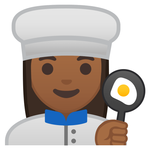 10276-woman-cook-medium-dark-skin-tone icon