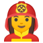 10404-woman-firefighter icon