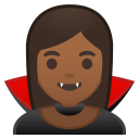10850-woman-vampire-medium-dark-skin-tone icon