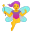 Woman fairy icon