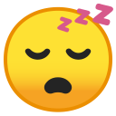 Sleeping face icon