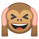 Hear no evil monkey icon