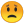 Worried face icon
