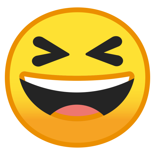 10008-grinning-squinting-face icon