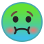 Nauseated face icon