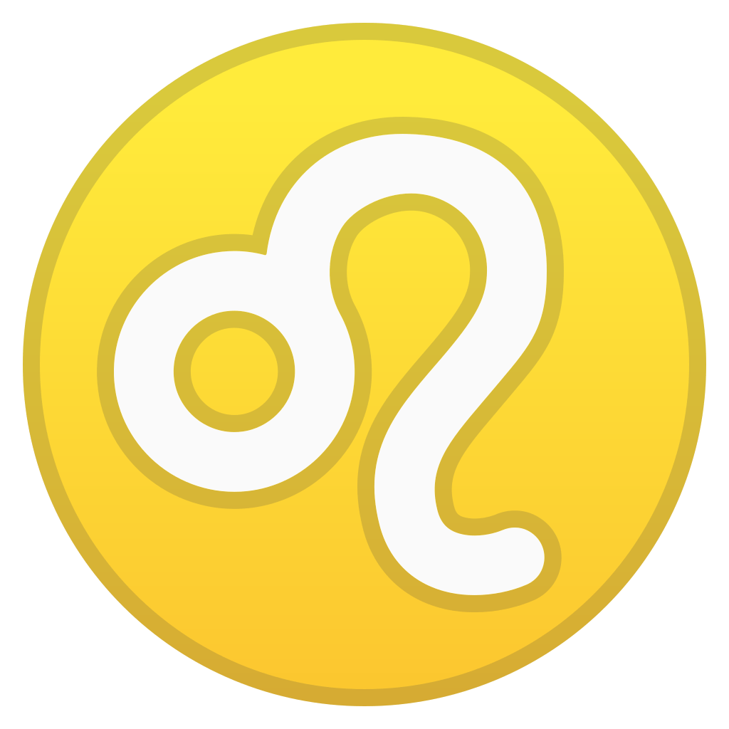 Leo Icon | Noto Emoji Symbols Iconset | Google