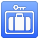 Left luggage icon
