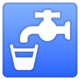 Potable water icon