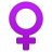 73146-female-sign icon