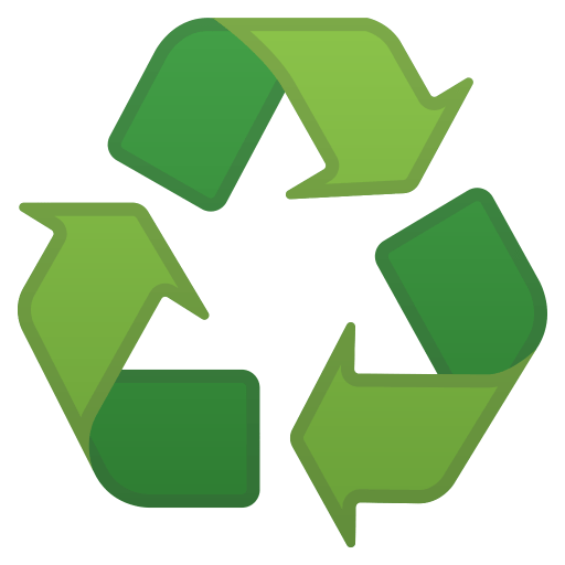 Recycling symbol icon