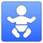 Baby symbol icon