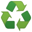 Recycling symbol icon