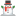 Snowman without snow icon