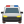 Oncoming police car icon
