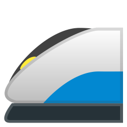 High speed train icon