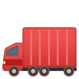 Articulated lorry icon