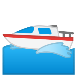 Motor Boat Icon Noto Emoji Travel Places Iconset Google