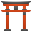 Shinto shrine icon