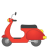 Motor scooter icon