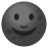 New moon face icon