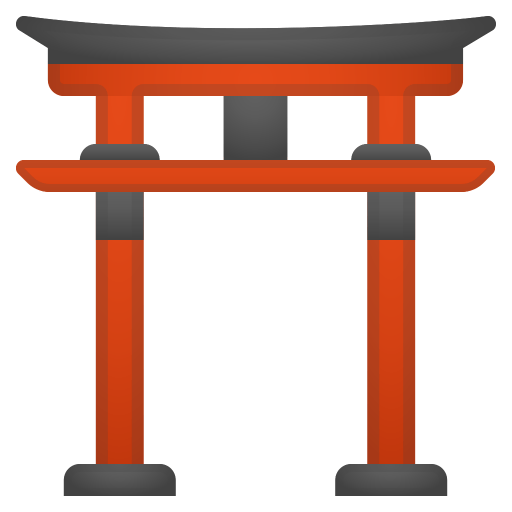 Shinto shrine icon