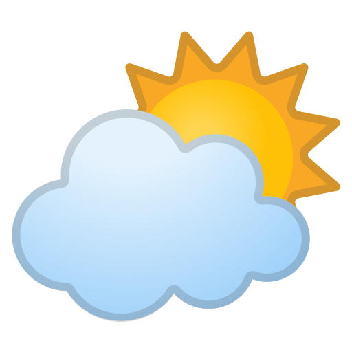 42660-sun-behind-cloud icon