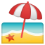 42468-beach-with-umbrella icon
