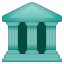 Classical building icon