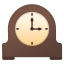 Mantelpiece clock icon