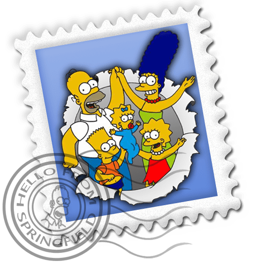 Mail-Simpsons icon