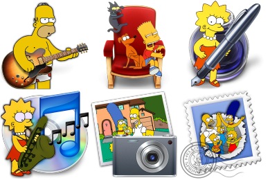 Simpsons Icons