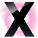 X Circle Pink icon