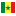 Senegal flat icon