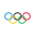 Olympics flat icon