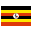 Uganda flat icon