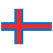 Faroes flat icon