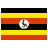 Uganda flat icon