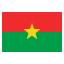Burkina Faso flat icon