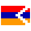 Nagorno Karabakh flat icon