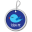 Twitter button blue icon
