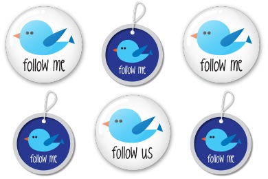 Twitter Buttons Icons