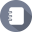 Addressbook grey icon