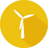 Wind-turbine-clean-renewable-energy icon