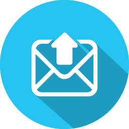 Email upload icon