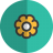 Flower-folded icon
