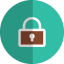 Lock folded icon
