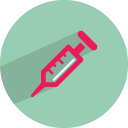 Syringe-injection icon