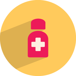 Medicine bottle icon