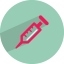 Syringe-injection icon
