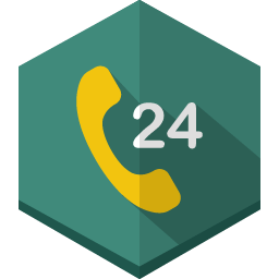 Call 24 hours icon